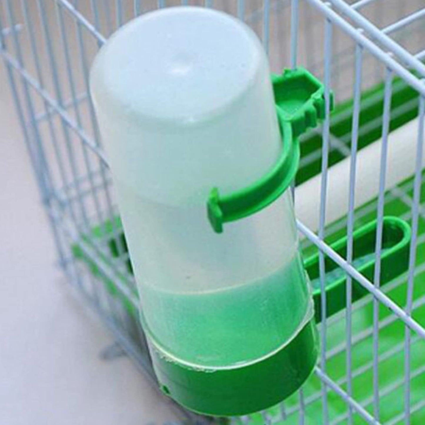Automatic Water Dispenser | Automatic Bird Feeder | Drinker Container, Water Dispenser Birds Cage for Parrots Budgie Cockatiel Lovebirds