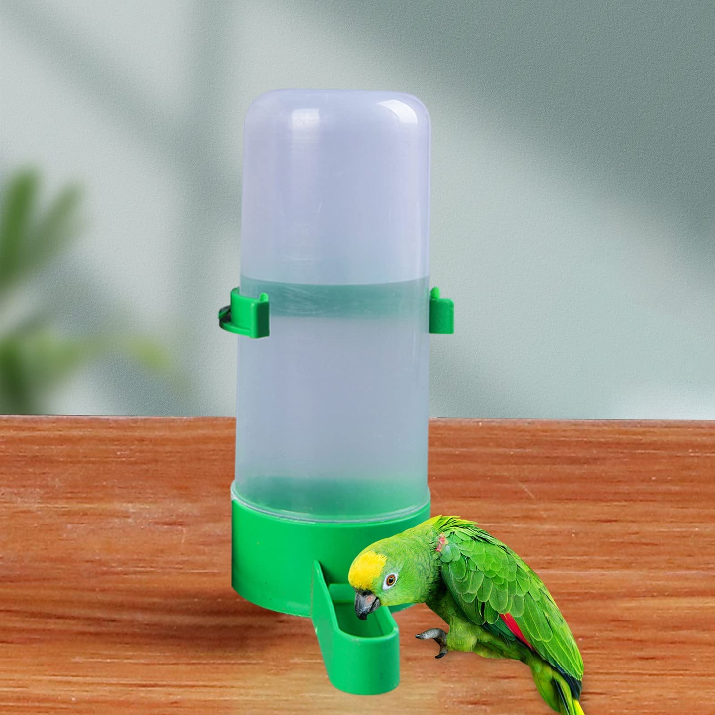 Automatic Water Dispenser | Automatic Bird Feeder | Drinker Container, Water Dispenser Birds Cage for Parrots Budgie Cockatiel Lovebirds