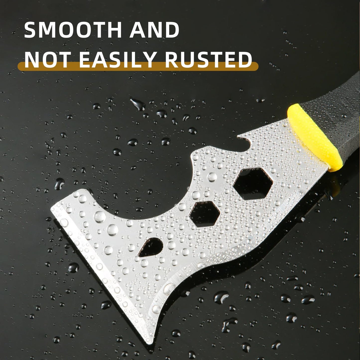 Scraper Tool, Stainless Steel 13-in-1 Painters Tool, Professional Multi Wallpaper Scraper Tool Includes Paint Roller, Straight Scraper, Curved Scraper